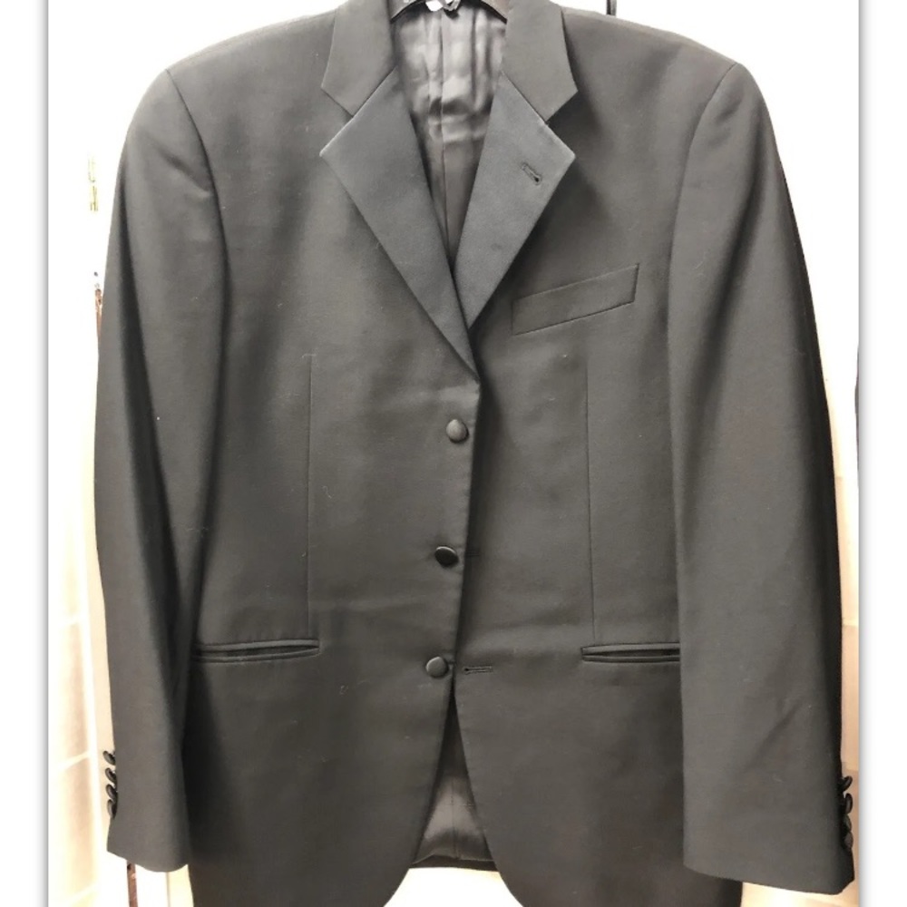 Joseph Abboud, Men’s, Tuxedo, Black, Jacket/Pant.: - image 3